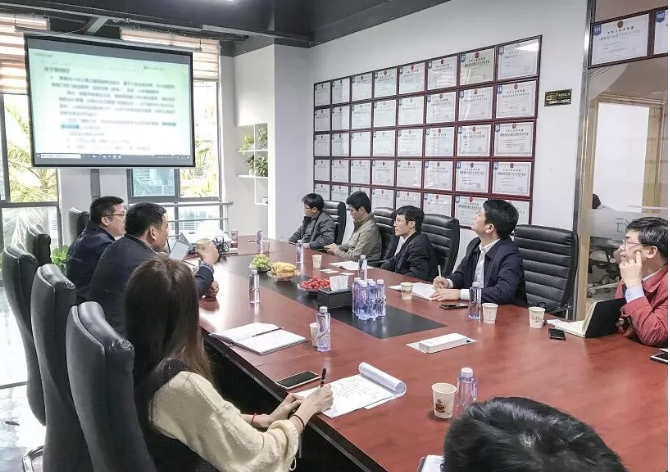 厦门火炬管委会一行领导莅临帮邦行参观指导 给予高度评价